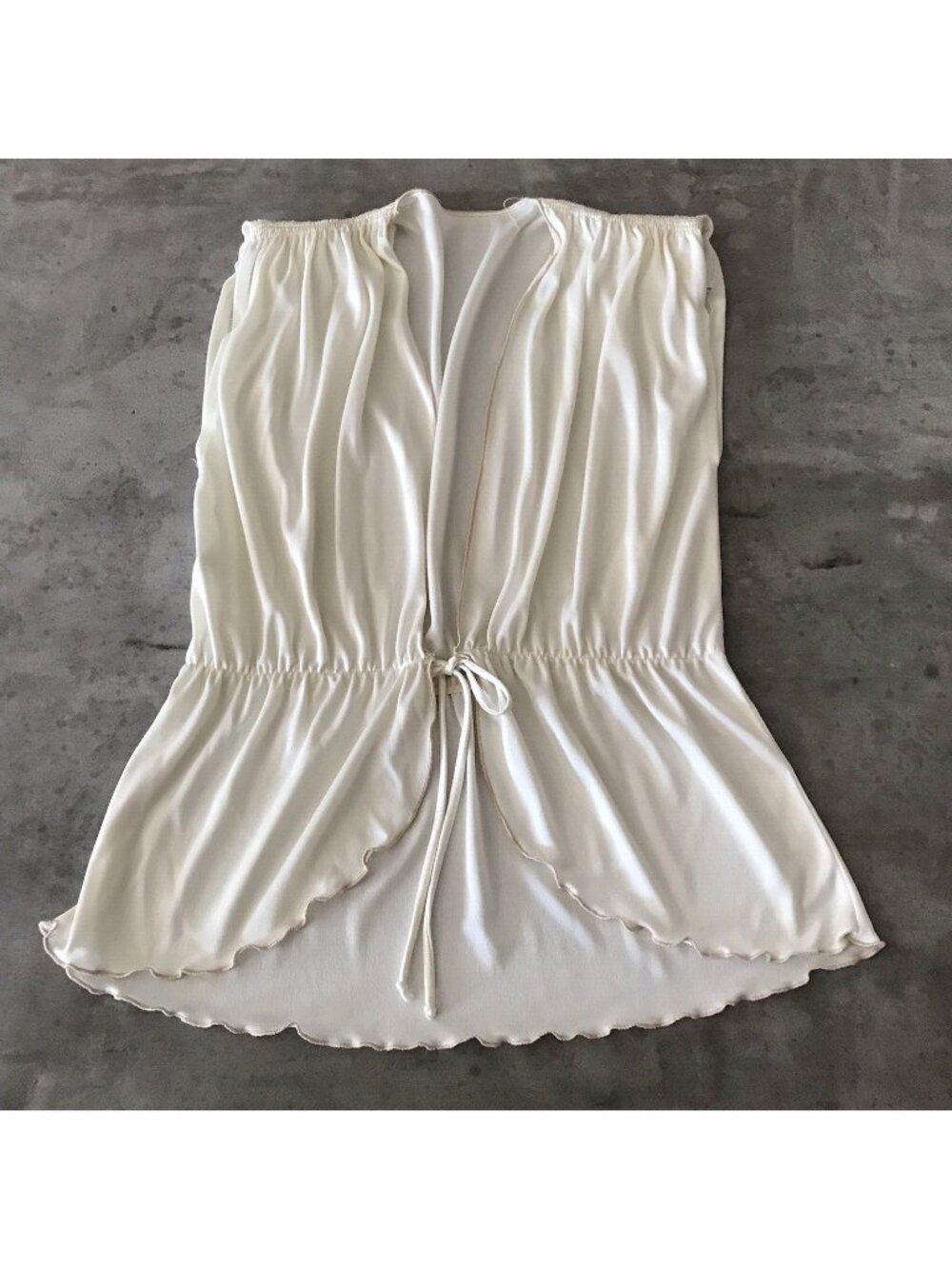 Vintage 60s 70s Top 5 Goddess Lingerie Romantic Ethereal Fairy Coquette Cream